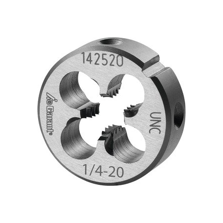 Garant Round Die, HSS, 1/4-20 142520 1/4-20